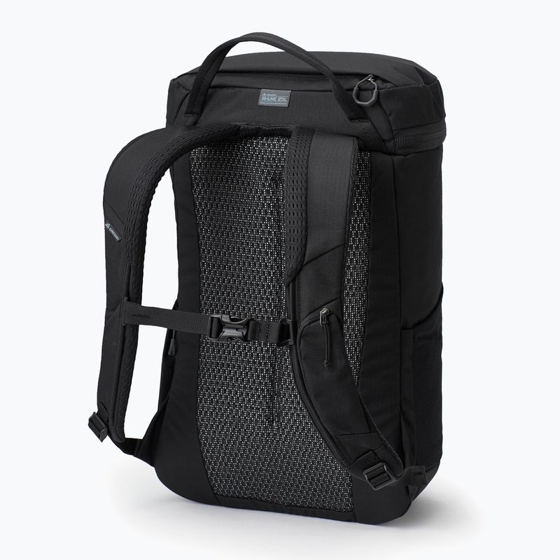 Gregory Rhune 25 l carbon black urban backpack 2