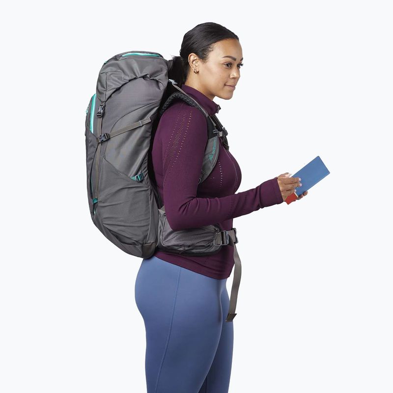 Women's trekking backpack Gregory Jade 38 l mist grey 5