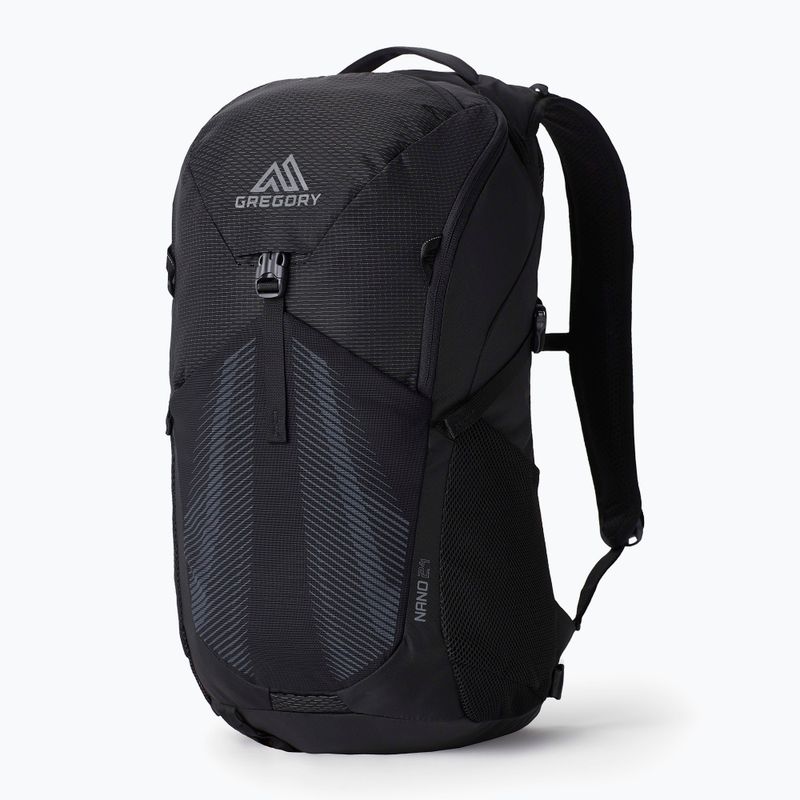Gregory Nano 24 obsidian black hiking backpack