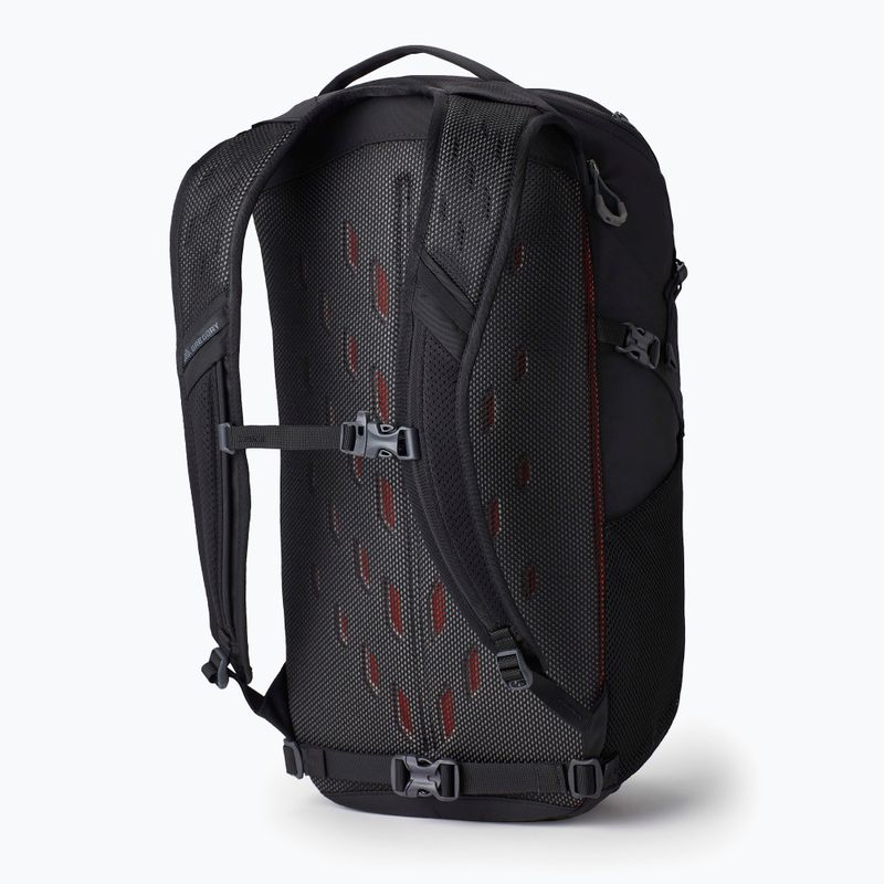 Gregory Nano 24 obsidian black hiking backpack 2