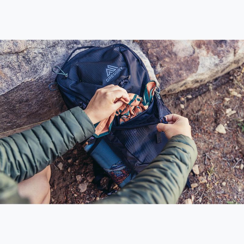 Gregory Nano 24 obsidian black hiking backpack 5
