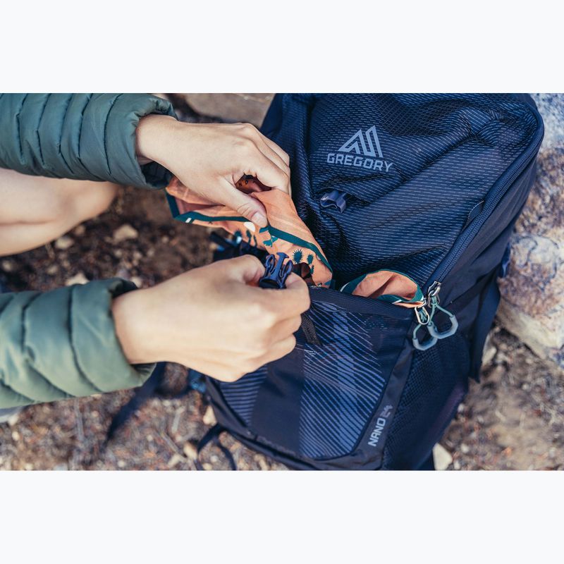 Gregory Nano 24 obsidian black hiking backpack 6