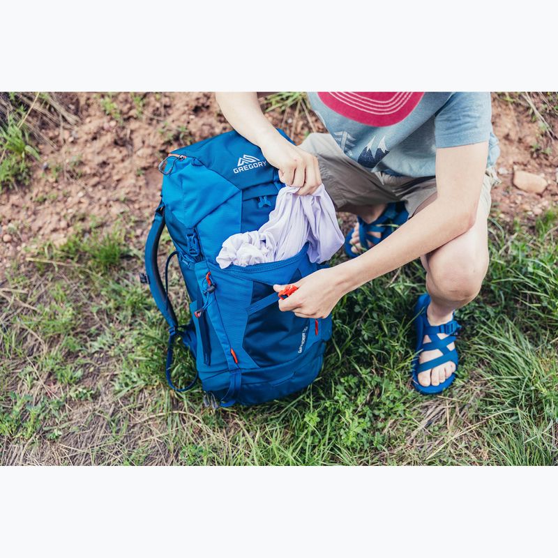 Gregory Wander 30 l pacific blue children's trekking backpack 3