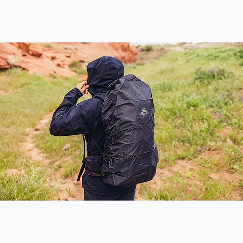 Men's trekking backpack Gregory Stout 55 l forest black 3