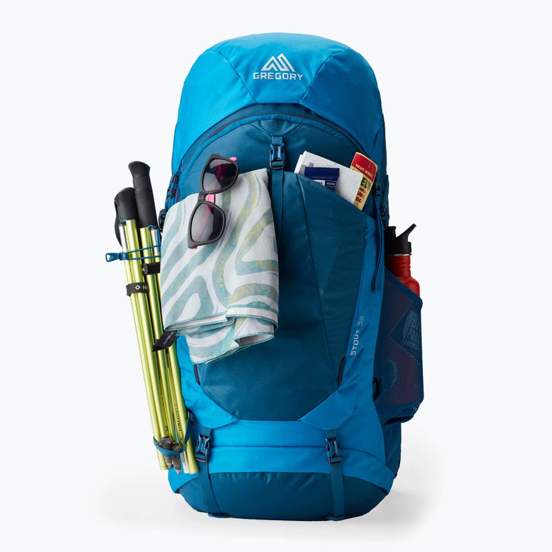 Gregory Stout 55 l compass blue men's trekking backpack 3