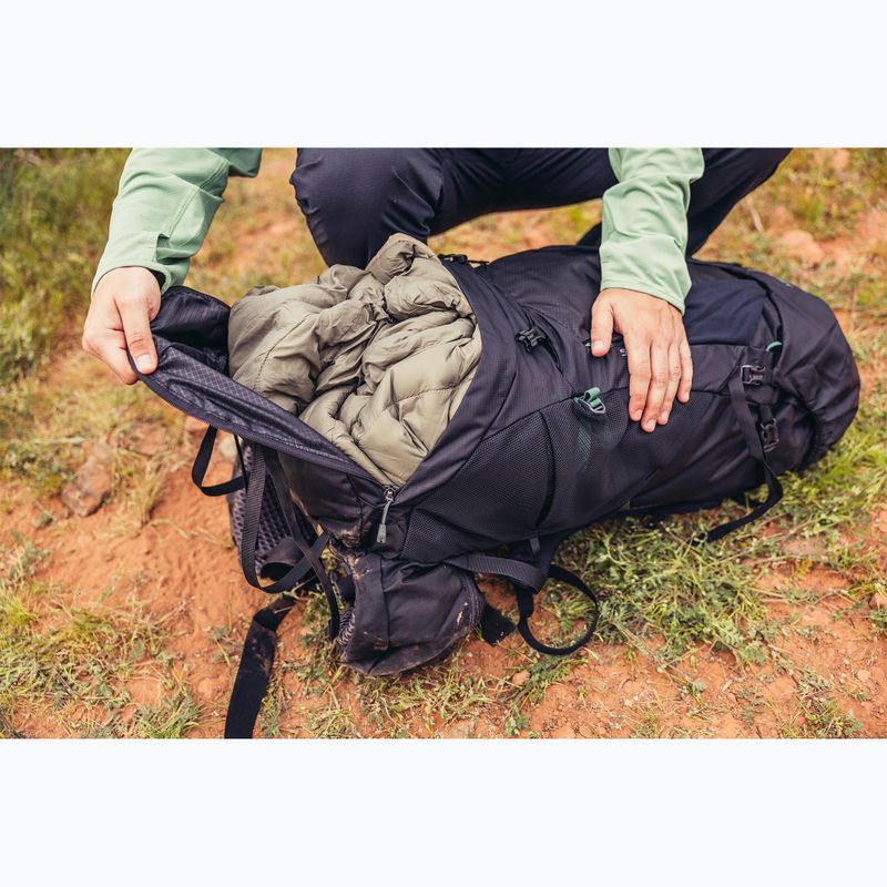 Gregory Stout 70 l forest black men's trekking backpack 4