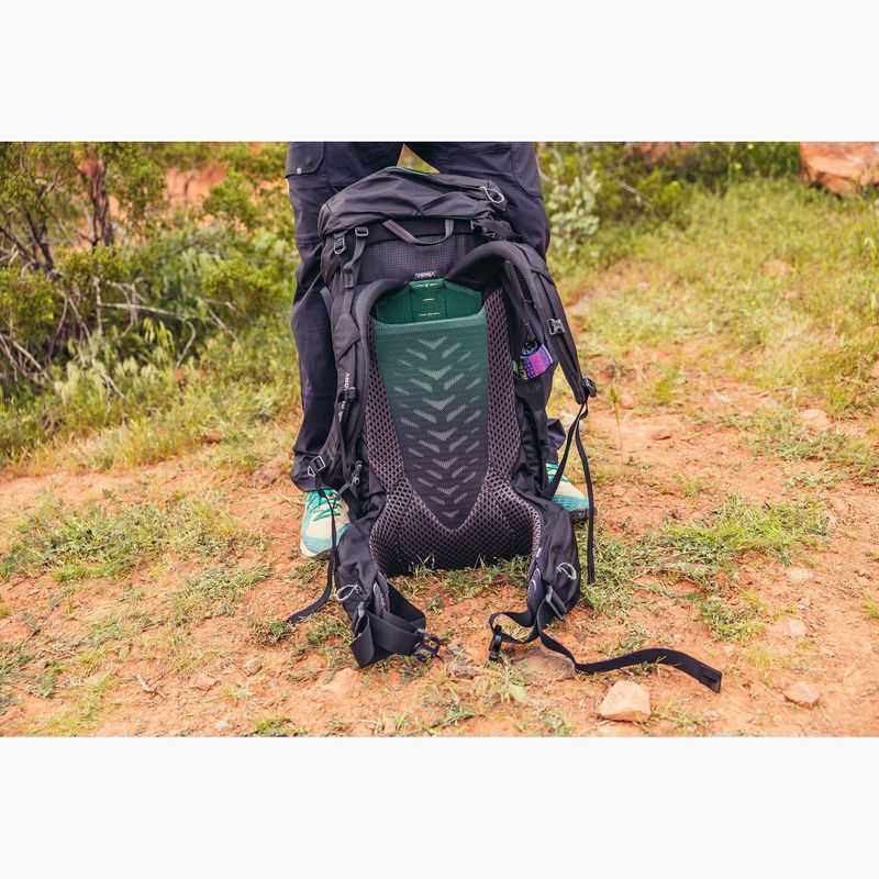 Gregory Stout 70 l forest black men's trekking backpack 5