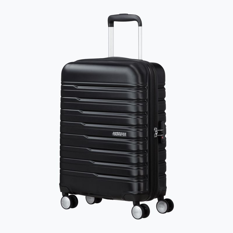 Travel suitcase American Tourister Flashline Spinner 34 l shadow black 2
