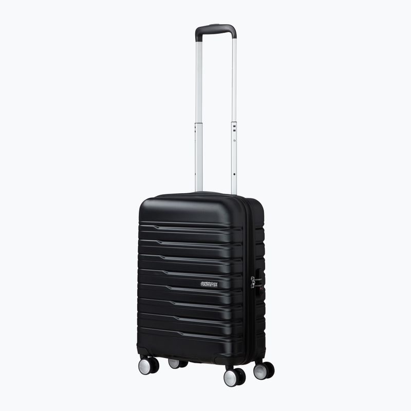 Travel suitcase American Tourister Flashline Spinner 34 l shadow black 6