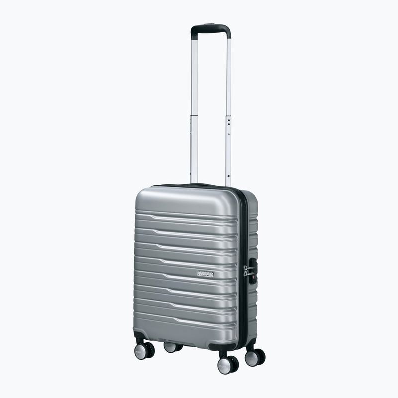 Travel suitcase American Tourister Flashline Spinner 34 l sky silver 3
