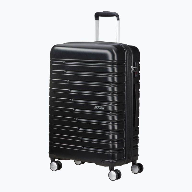 Cabin suitcase American Tourister Flashline Spinner 67 75 l shadow black 2