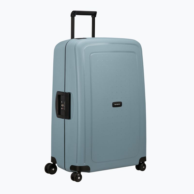 Samsonite S'cure Spinner 102 l icy blue travel case 2