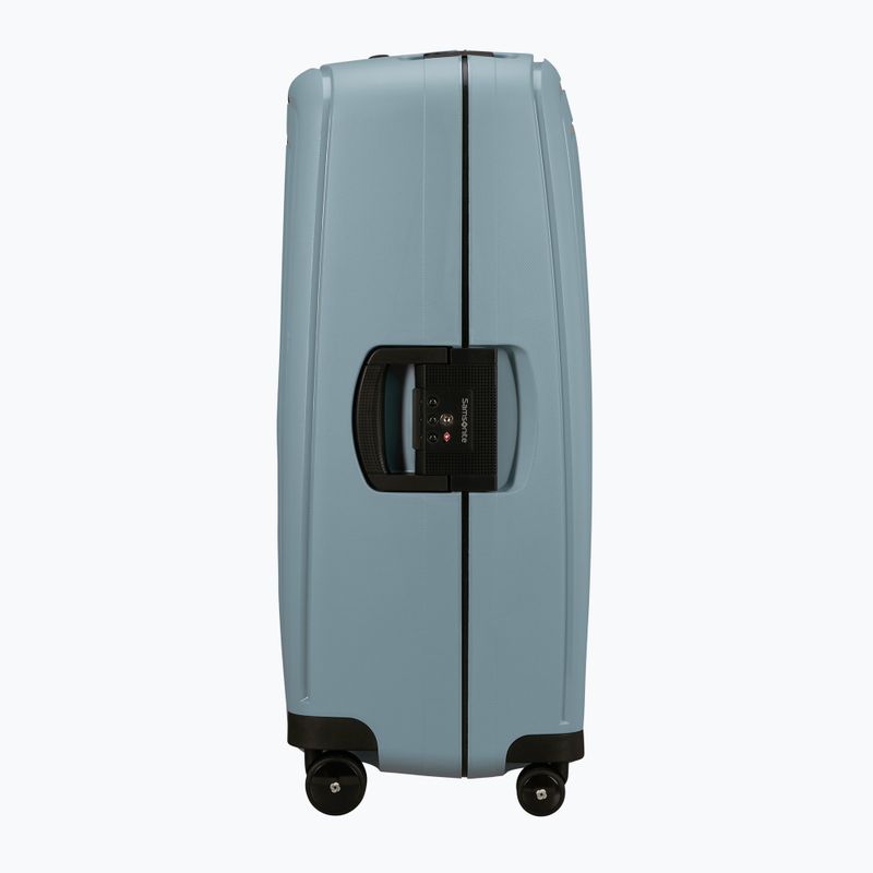 Samsonite S'cure Spinner 102 l icy blue travel case 4