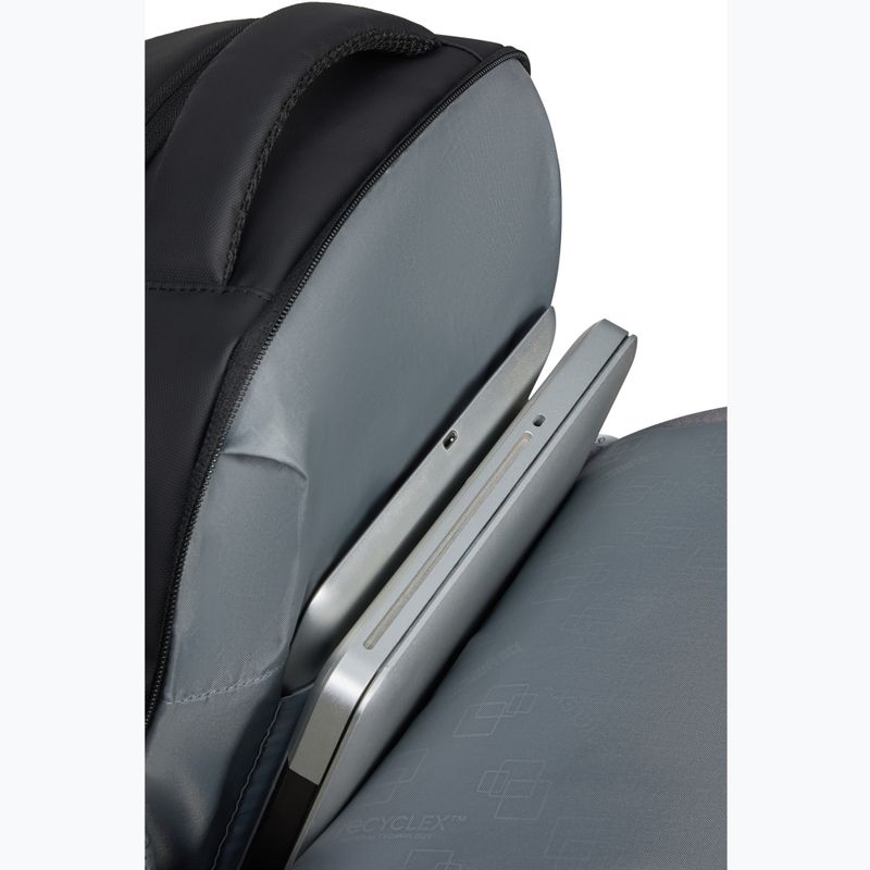 American Tourister Lapt Backpack 15.6" LMTD 24 l black/lime 6