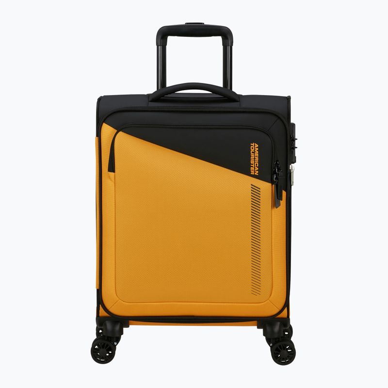 American Tourister Daring Dash 46 l black / yellow travel case