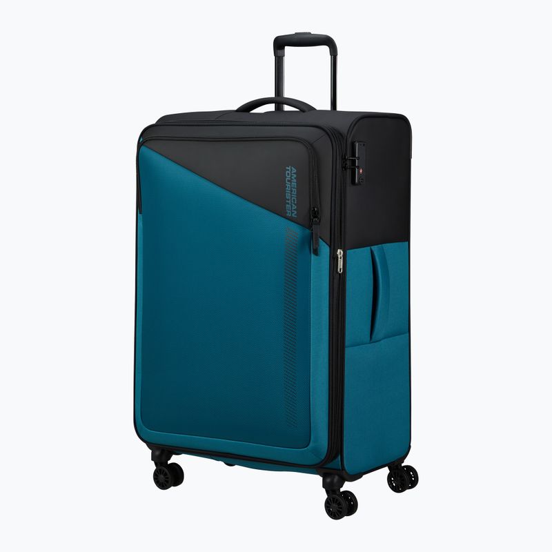 American Tourister Daring Dash 117 l black / blue suitcase 2