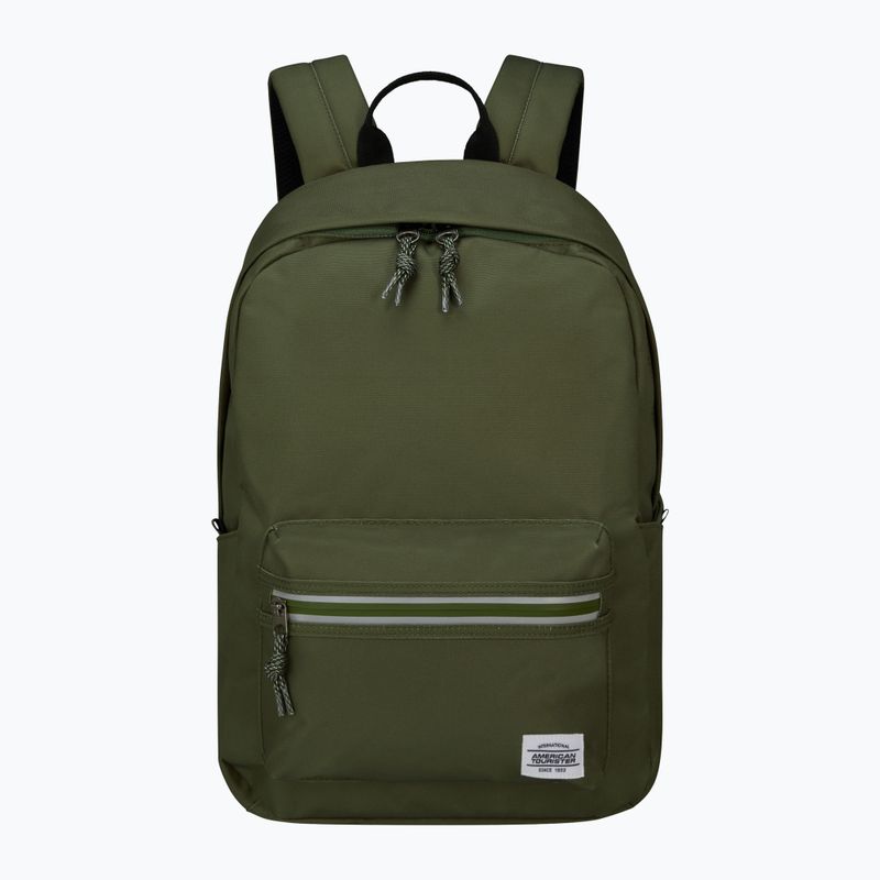 American Tourister Brightup backpack 19.5 l olive green