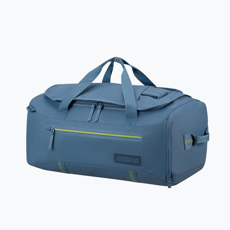 American Tourister Duffle M 54 l coronet blue travel bag 7