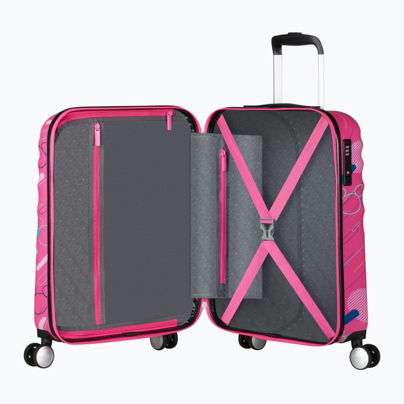 American Tourister Disney Wavebreaker 36 l minnie future pop travel case 5