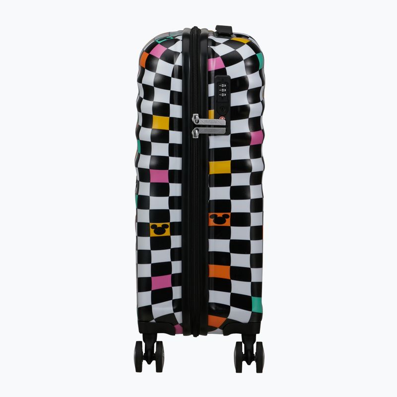American Tourister Disney Wavebreaker 36 l mickey check travel case 3