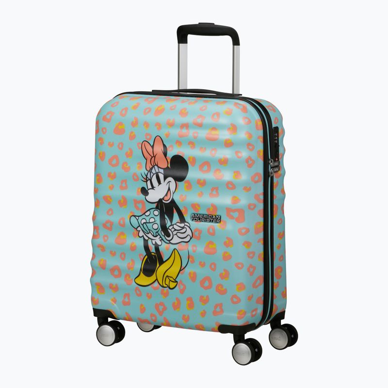 Cabin suitcase American Tourister Disney Wavebreaker 36 l minnie pastel dots 3