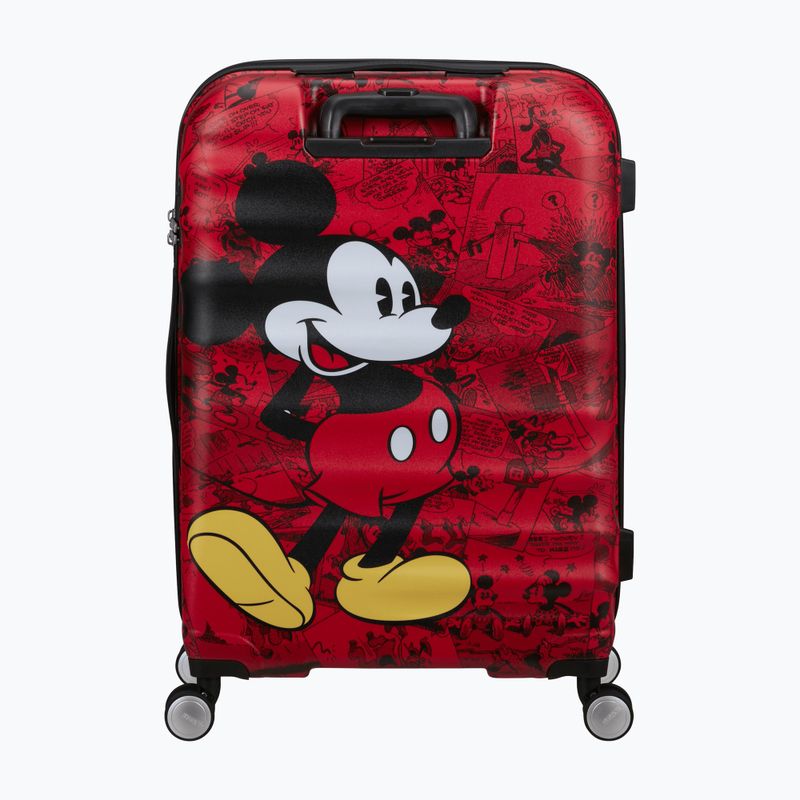 Cabin suitcase American Tourister Disney Wavebreaker 64 l mickey comics red 2
