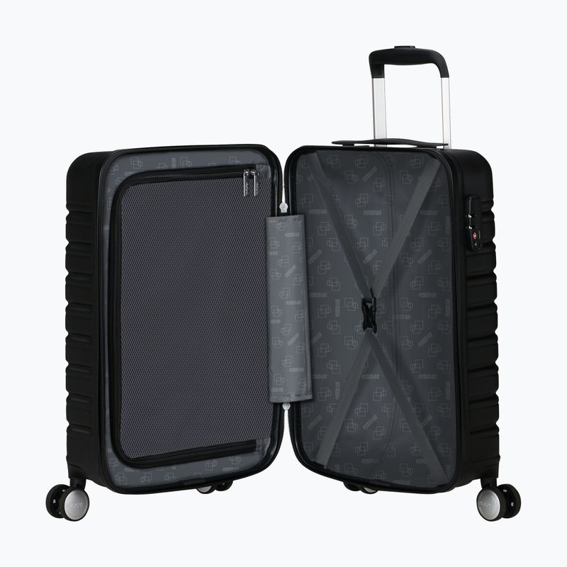 Cabin suitcase American Tourister Flashline Spinner 55 34 l shadow black 6