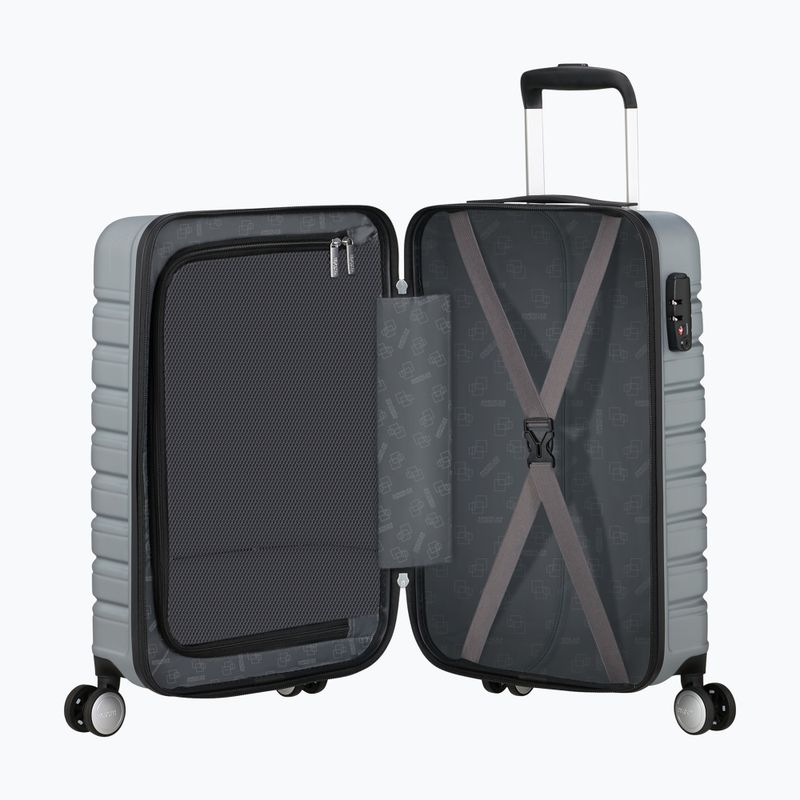 Cabin suitcase American Tourister Flashline Spinner 55 34 l sky silver 6