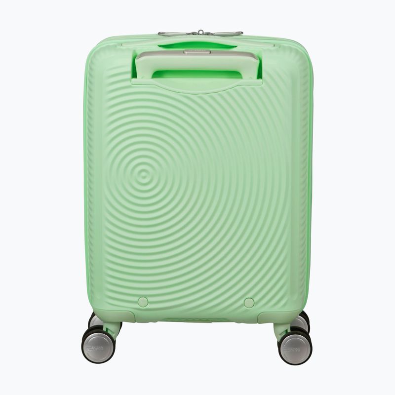 American Tourister Soundbox Mini 22 l pastel green travel case 2