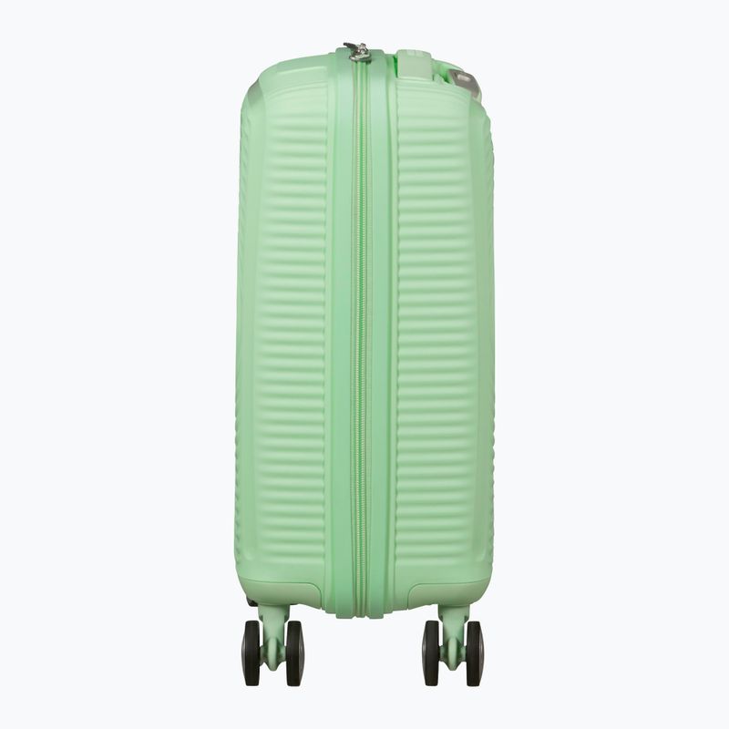 American Tourister Soundbox Mini 22 l pastel green travel case 3