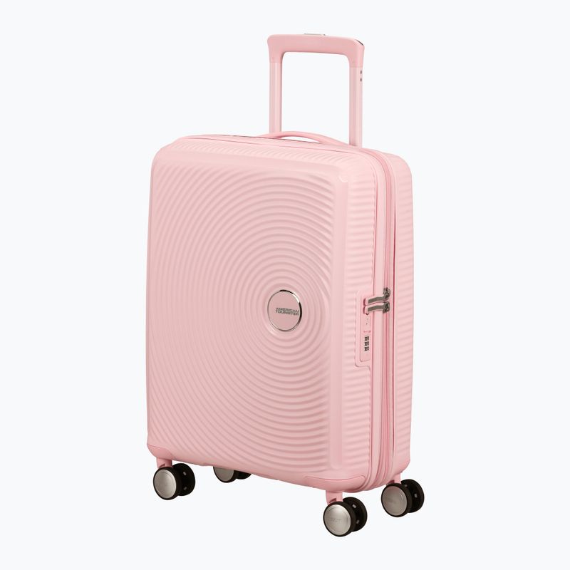 American Tourister Soundbox 41 l pastel pink travel case 2
