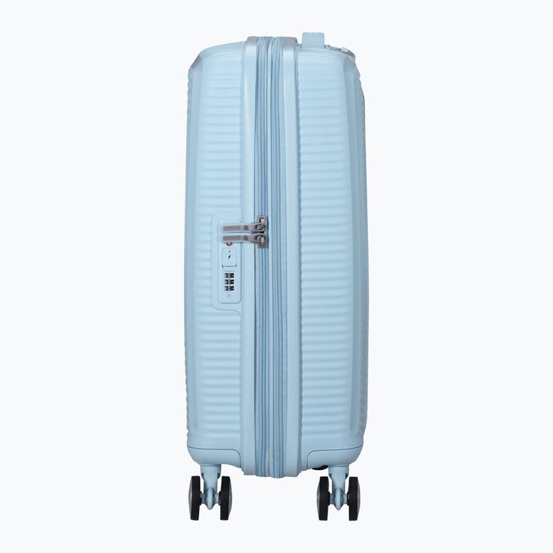 American Tourister Soundbox 41 l pastel blue travel case 4