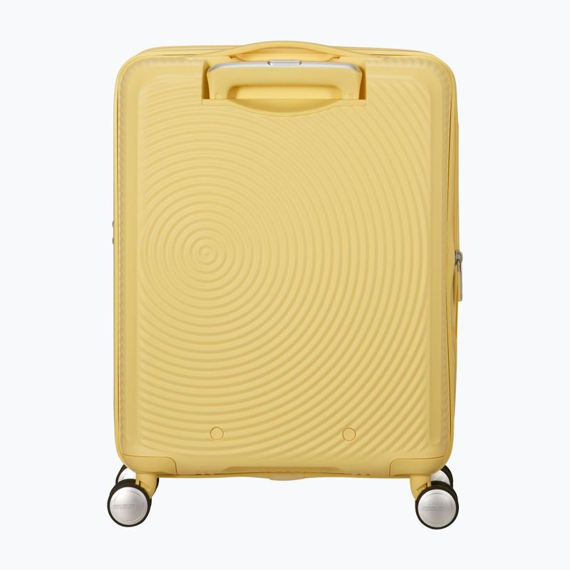 American Tourister Soundbox 41 l pastel yellow travel case 3