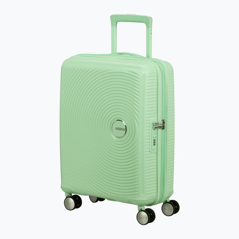 American Tourister Soundbox 41 l pastel green travel case 2