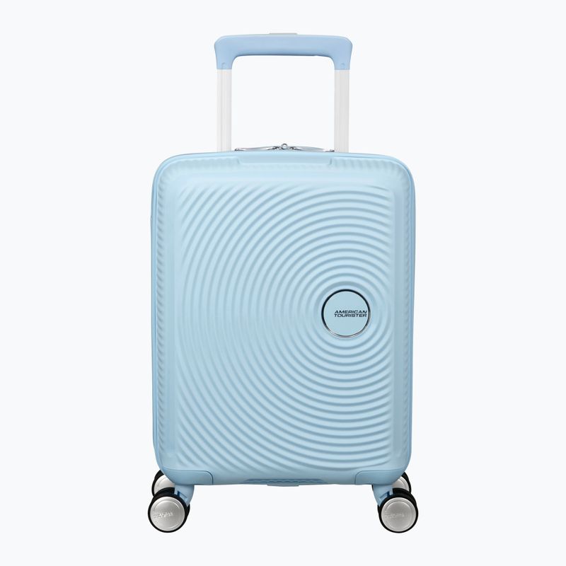 American Tourister Soundbox Mini 22 l pastel blue travel case