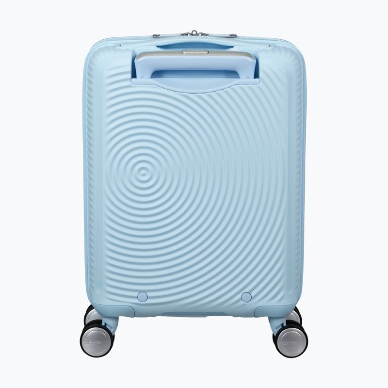 American Tourister Soundbox Mini 22 l pastel blue travel case 2