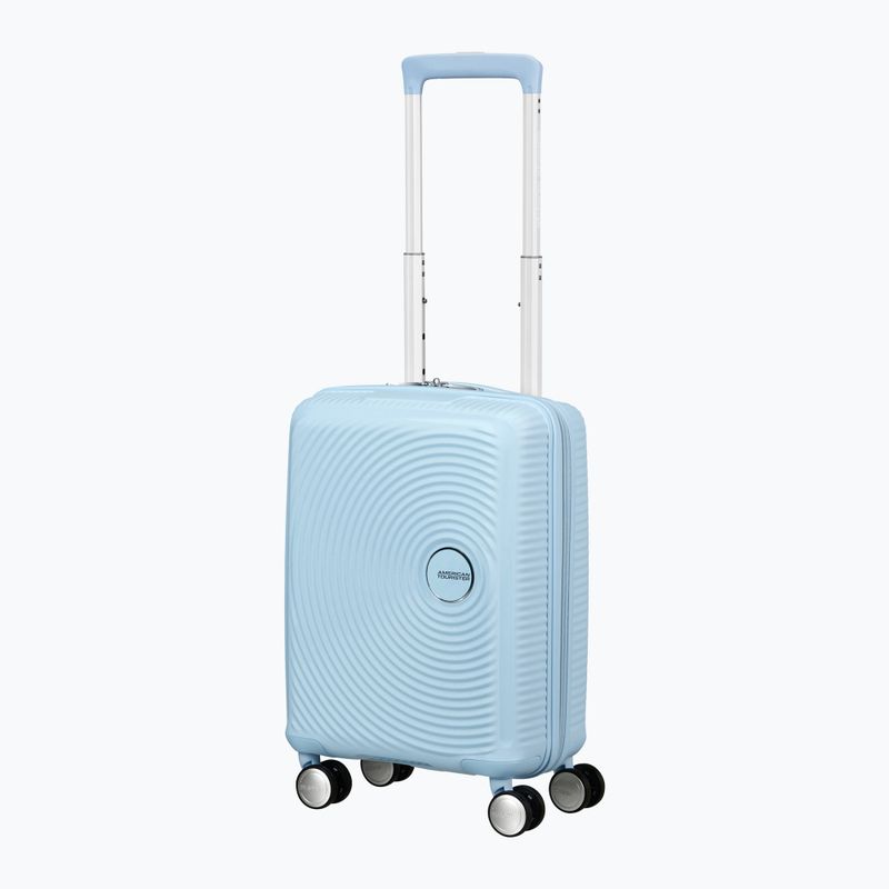 American Tourister Soundbox Mini 22 l pastel blue travel case 5