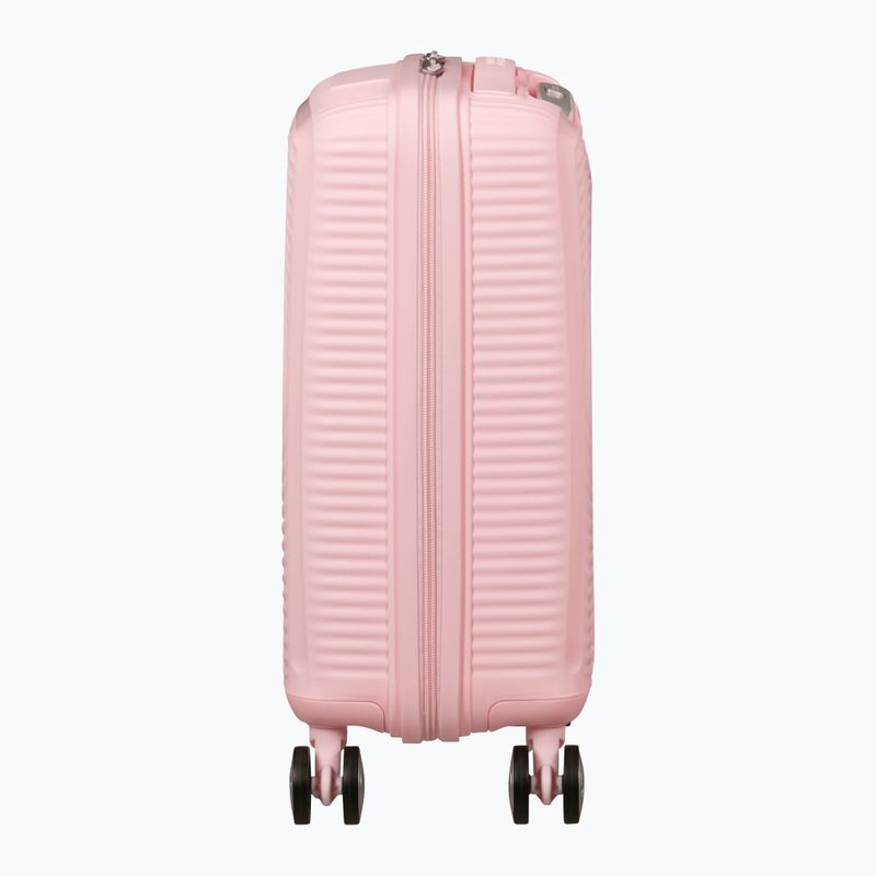 American Tourister Soundbox Mini 22 l pastel pink travel case 3
