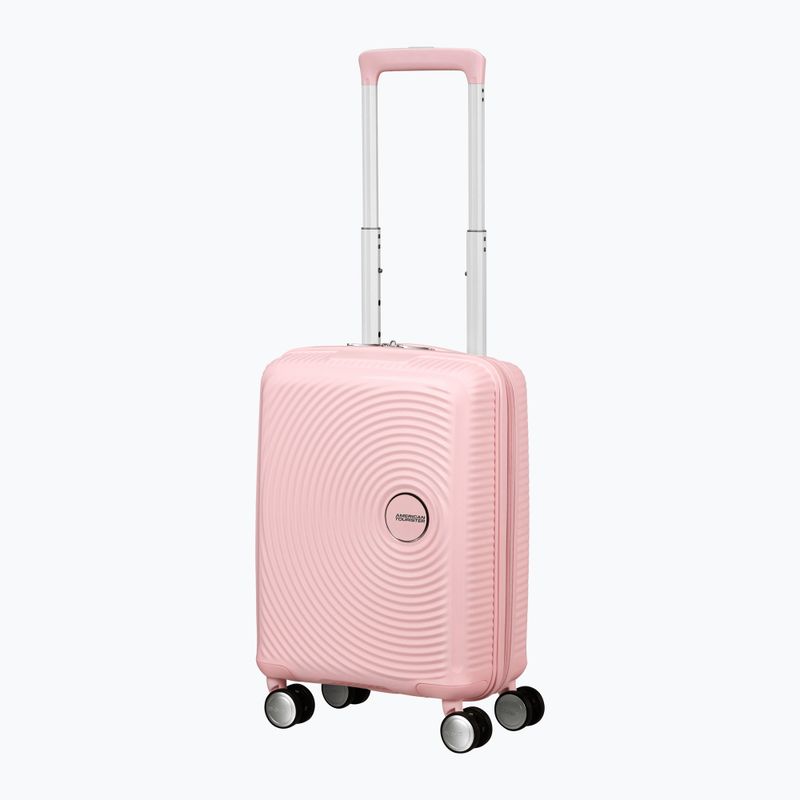American Tourister Soundbox Mini 22 l pastel pink travel case 5