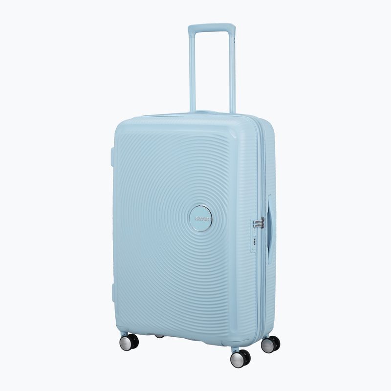 American Tourister Soundbox travel case 110 l pastel blue 5