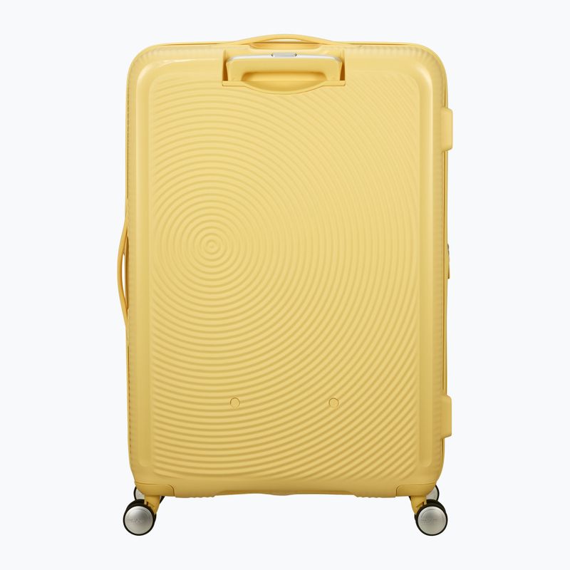 American Tourister Soundbox travel case 110 l pastel yellow 3