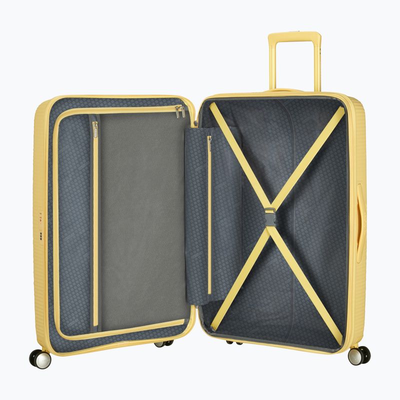 American Tourister Soundbox travel case 110 l pastel yellow 5