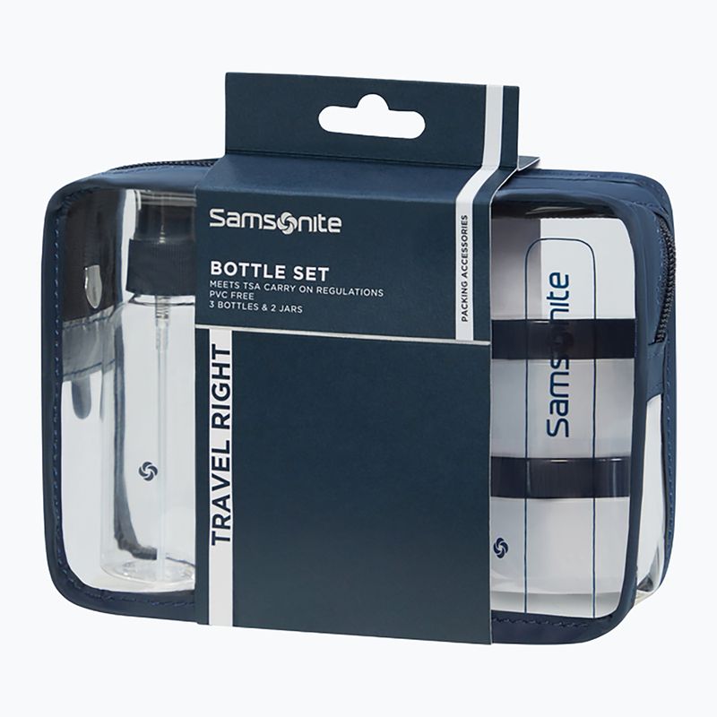 Travel bottle set Samsonite Bottle blue 3