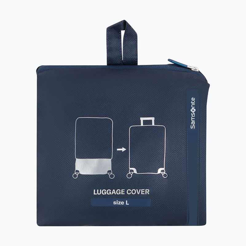 Suitcase cover Samsonite Revolution midnight blue 2