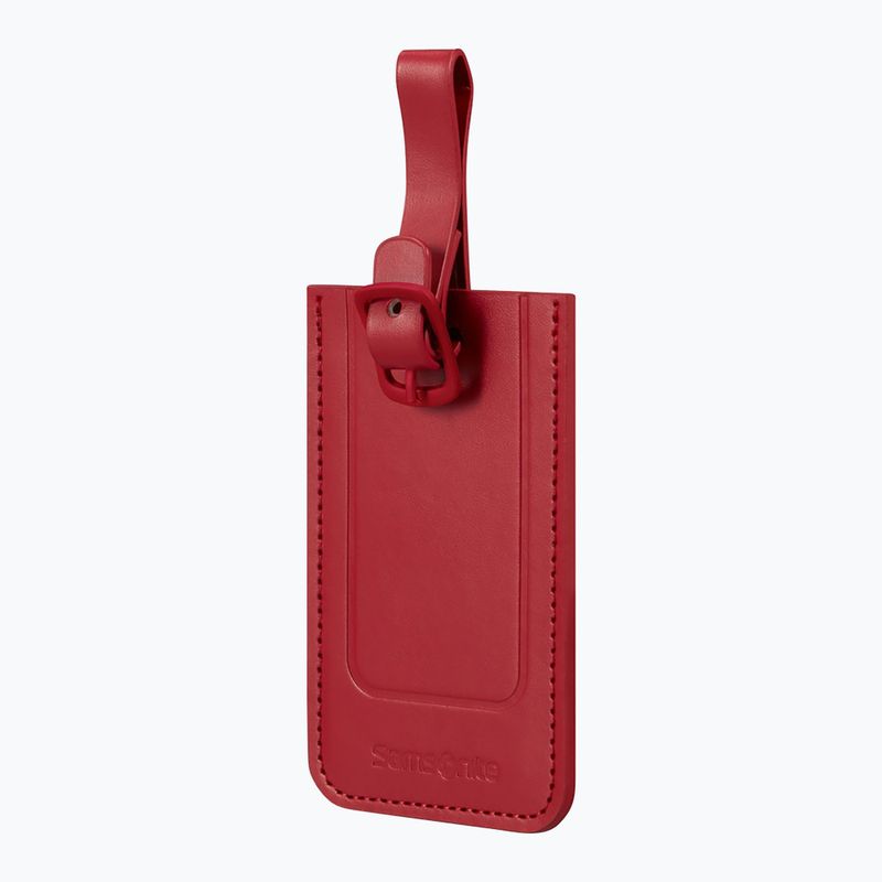 Luggage tag Samsonite Revolution x2 red 2