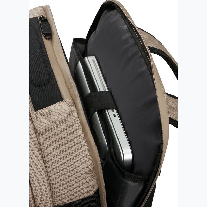 American Tourister Urban Track Laptop BP Coated 15.6" 29 l beige / orange backpack 6