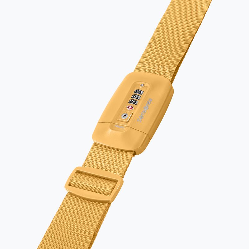 Luggage compression strap Samsonite Revolution yellow 2