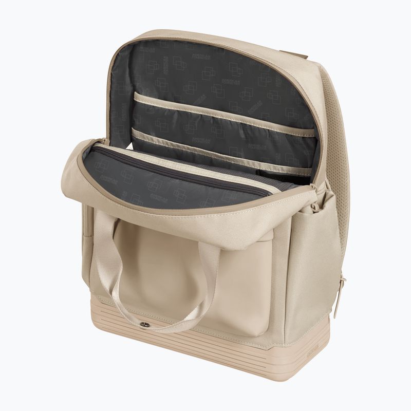 Laptop backpack American Tourist Soulpack Buisness BP Tote 15" 17 l beige 5