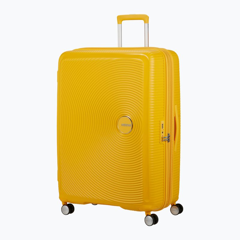 Cabin suitcase American Tourister Soundbox 82 130 l golden yellow 4
