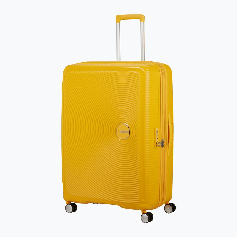 Cabin suitcase American Tourister Soundbox 82 130 l golden yellow 5